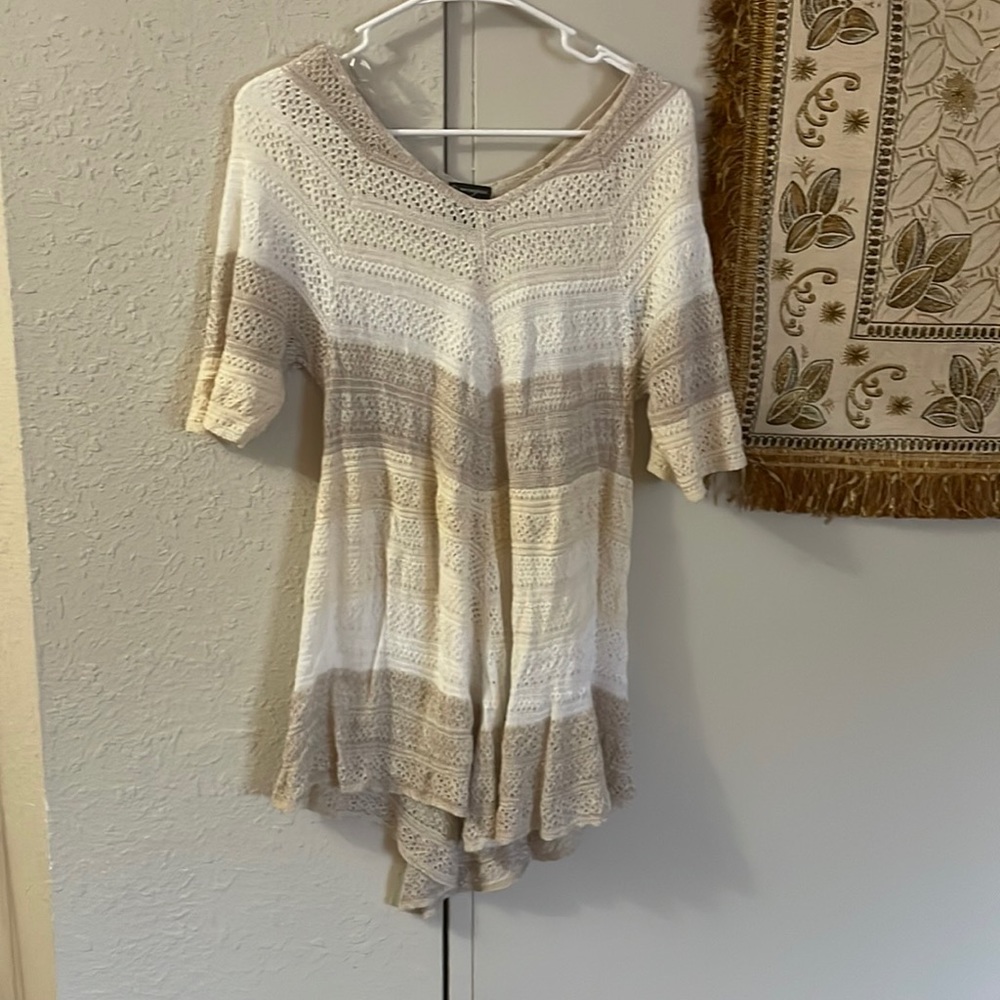 Crochet swim top